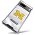 University of Michigan White Jersey Google Pixel 8 Clear Case